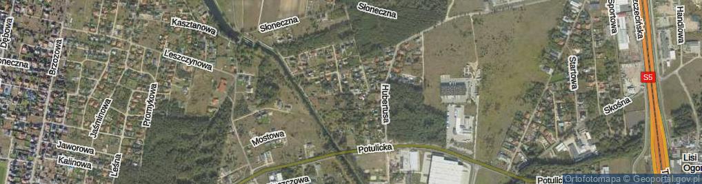 Zdjęcie satelitarne Strzelecka ul.